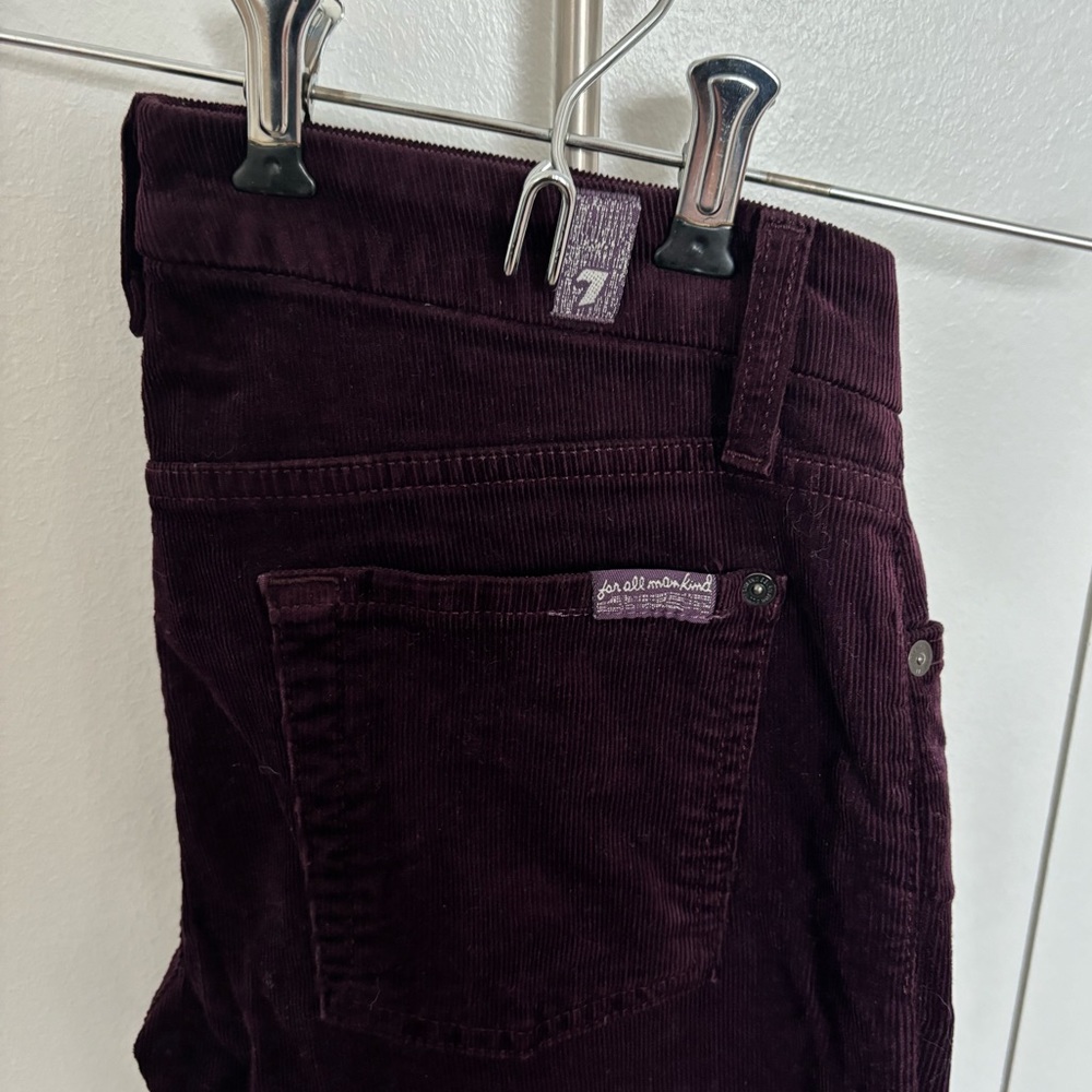 7 for all Mankind skinny cords